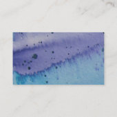 Visitekaartjes voor creatieve Waterverf (Achterkant)