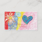 Visitekaartjes voor dagverzorging (Voorkant)