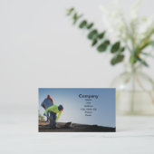 Visitekaartjes voor dakbedekking (Staand voorkant)