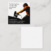 Visitekaartjes voor dakreserveredeling (Voorkant / Achterkant)