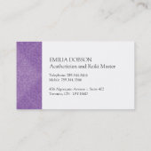 Visitekaartjes voor Damask Day Spa (Achterkant)