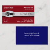 Visitekaartjes voor de automobielindustrie (Voorkant / Achterkant)