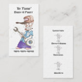 Visitekaartjes voor de automobielindustrie in Pear (Voorkant / Achterkant)