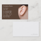 Visitekaartjes voor de behandeling van everknoeibo (Voorkant / Achterkant)