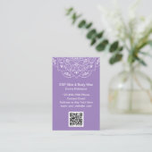 Visitekaartjes voor de behandeling van huid- en li (Staand voorkant)