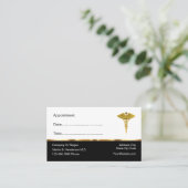 Visitekaartjes voor de benoeming van Classy Medica Afsprakenkaartje (Staand voorkant)