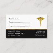 Visitekaartjes voor de benoeming van Classy Medica Afsprakenkaartje (Voorkant)