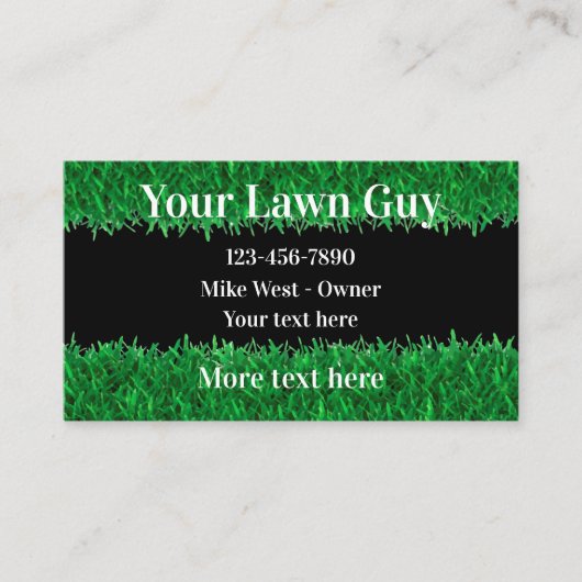 Visitekaartjes voor de beste budgetservice (Voorkant)