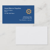 Visitekaartjes voor de bevoorrading van schepen (Voorkant / Achterkant)