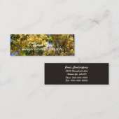 Visitekaartjes voor de bosbouw (Voorkant / Achterkant)