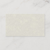 Visitekaartjes voor de bouw (Achterkant)