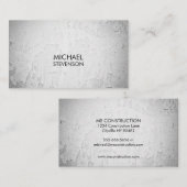 Visitekaartjes voor de bouw (Voorkant / Achterkant)