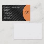 Visitekaartjes voor de bouw (Voorkant / Achterkant)