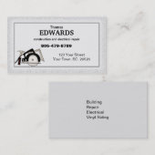 Visitekaartjes voor de bouw (Voorkant / Achterkant)