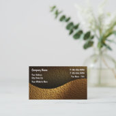 Visitekaartjes voor de bouw (Staand voorkant)