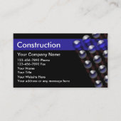 Visitekaartjes voor de bouw (Voorkant)