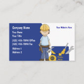 Visitekaartjes voor de bouw (Voorkant)