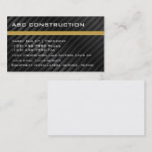 Visitekaartjes voor de bouw (Voorkant / Achterkant)