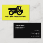 Visitekaartjes voor de bouw (Voorkant / Achterkant)