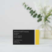 Visitekaartjes voor de bouw (Staand voorkant)