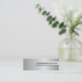 Visitekaartjes voor de bouw (Staand voorkant)