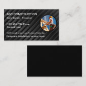 Visitekaartjes voor de bouw Uniek ontwerp (Voorkant / Achterkant)