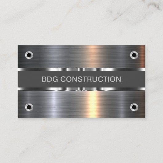 Visitekaartjes voor de bouw van cellen en cellen (Voorkant)