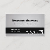 Visitekaartjes voor de bouw van handyman (Voorkant)