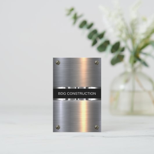 Visitekaartjes voor de bouw van kolen (Staand voorkant)