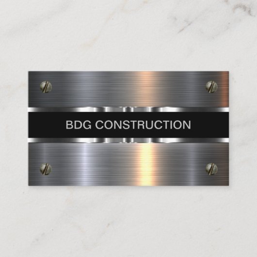 Visitekaartjes voor de bouw van kolen (Voorkant)