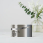 Visitekaartjes voor de bouw van metalen koel (Staand voorkant)