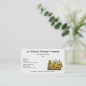 Visitekaartjes voor de constructie van de koppelma (Staand voorkant)