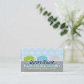 Visitekaartjes voor de Cute Real Estate Agency (Staand voorkant)