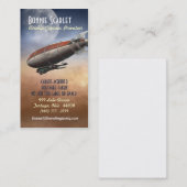 Visitekaartjes voor de gezagvoerder (verticaal) (Voorkant / Achterkant)