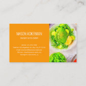 Visitekaartjes voor de gezondheid/levensmiddelen / (Achterkant)