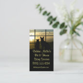 Visitekaartjes voor de inlijving van gezelschapsdi (Staand voorkant)