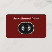 Visitekaartjes voor de koelste persoonlijke traini (Voorkant)