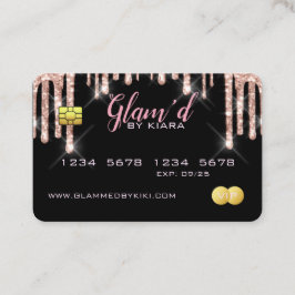 Visitekaartjes voor de kredietstijl van Kaarten