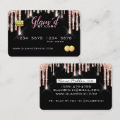 Visitekaartjes voor de kredietstijl van Kaarten (Voorkant / Achterkant)