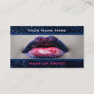 Visitekaartjes voor de Kunstenaars van de Make-up
