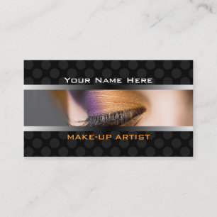 Visitekaartjes voor de Kunstenaars van de Make-up