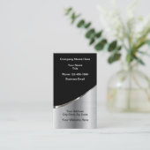 Visitekaartjes voor de metalen verticale indeling  (Staand voorkant)