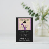 visitekaartjes voor de Mode "Exquise Diva" (Staand voorkant)