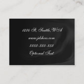 Visitekaartjes voor de Mode van schoenen (Achterkant)