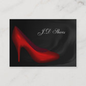 Visitekaartjes voor de Mode van schoenen (Voorkant)