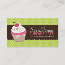 Visitekaartjes voor de perskoeken van taarten