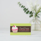 Visitekaartjes voor de perskoeken van taarten (Staand voorkant)