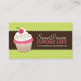 Visitekaartjes voor de perskoeken van taarten