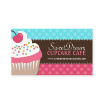 Visitekaartjes voor de perskoeken van taarten