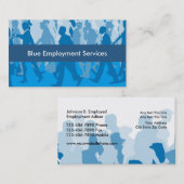 Visitekaartjes voor de personeelsdienst (Voorkant / Achterkant)